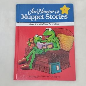 Vintage Jim Henson's Muppet Stories 1 book hardcover